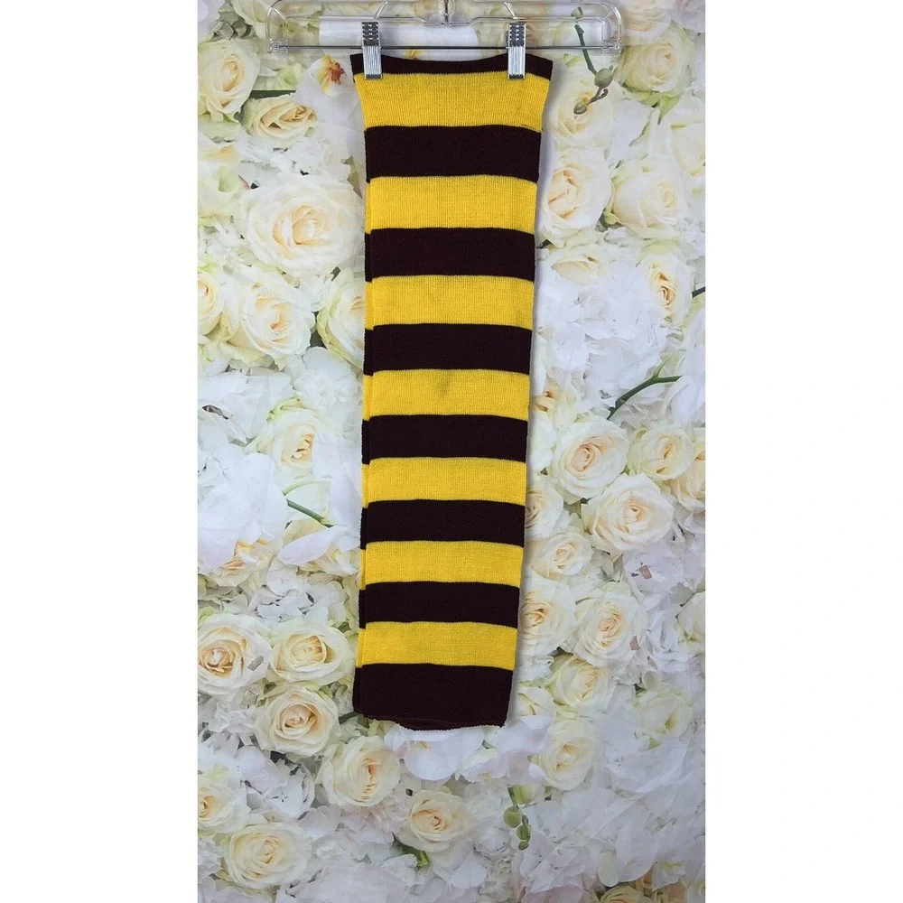 Harry Potter Scarf Gryffindor Unisex Striped Embroidered 56 Inches